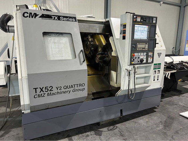 2012 cmz tx52 y2 quattro cnc-draaibank - afbeelding 1 van  19