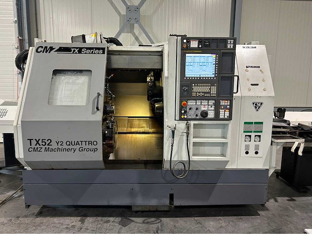 2012 cmz tx52 y2 quattro cnc-draaibank - afbeelding 12 van  19