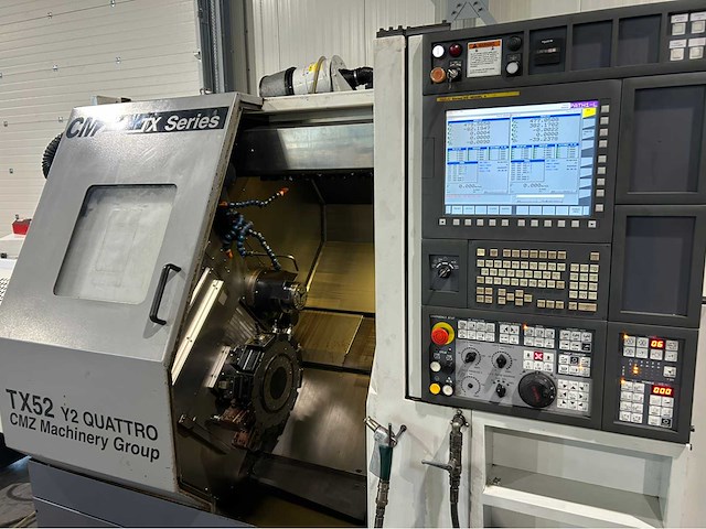 2012 cmz tx52 y2 quattro cnc-draaibank - afbeelding 14 van  19