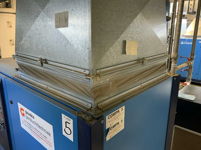 2012 compair l37-7.5a schroefcompressor - afbeelding 11 van  11