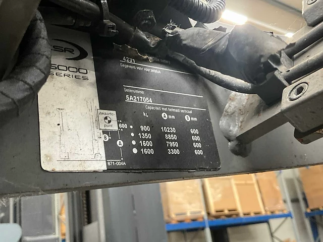 2012 crown esr 5000 reach truck - afbeelding 16 van  25