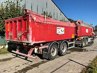 2012 daf fat cf85 20m³ afzetkipper met palfinger kraan en 1999 atm dak18 12m³ aanhangwagen met kipper - afbeelding 34 van  98