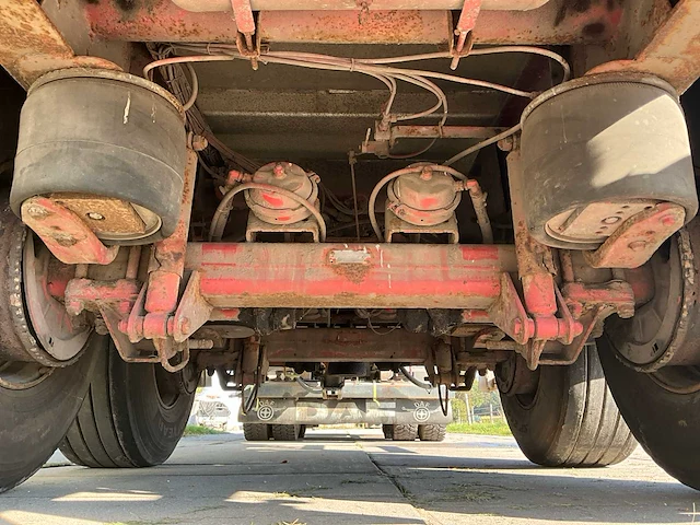 2012 daf fat cf85 20m³ afzetkipper met palfinger kraan en 1999 atm dak18 12m³ aanhangwagen met kipper - afbeelding 54 van  98