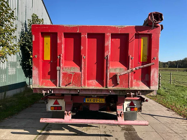 2012 daf fat cf85 20m³ afzetkipper met palfinger kraan en 1999 atm dak18 12m³ aanhangwagen met kipper - afbeelding 67 van  98