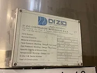 2012 di zio tk101-200 rvs pasteurisatie tank - afbeelding 6 van  20