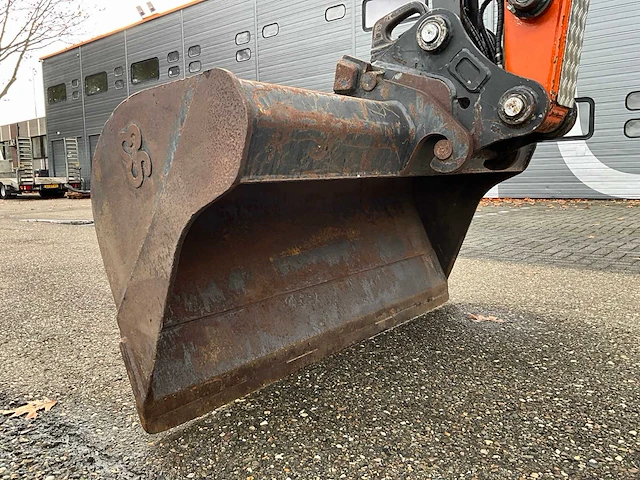 2012 doosan dx80r 2pc boom midigraafmachine met topcon x53i gps systeem - afbeelding 8 van  38