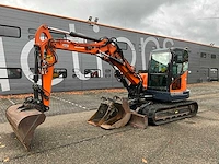 2012 doosan dx80r 2pc boom midigraafmachine met topcon x53i gps systeem 2012 doosan dx80r 2pc boom midigraafmachine met topcon x53i gps systeem