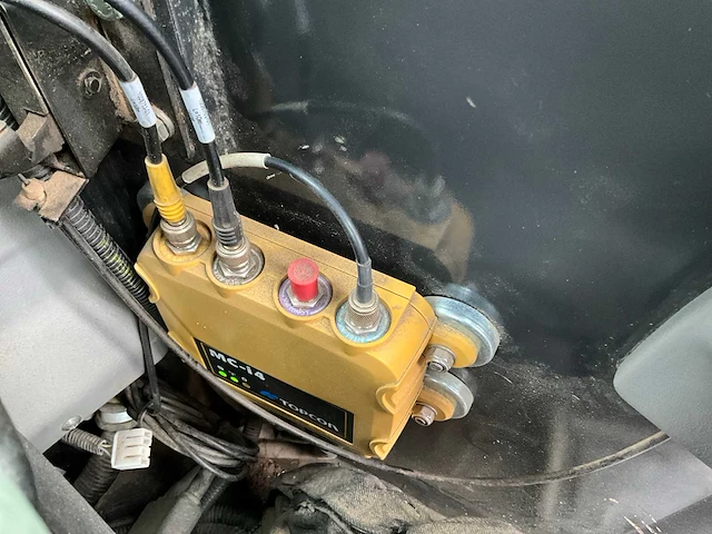 2012 doosan dx80r 2pc boom midigraafmachine met topcon x53i gps systeem - afbeelding 27 van  38