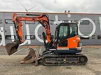 2012 doosan dx80r 2pc boom midigraafmachine met topcon x53i gps systeem - afbeelding 33 van  38