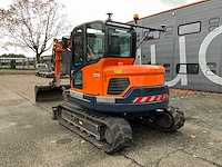 2012 doosan dx80r 2pc boom midigraafmachine met topcon x53i gps systeem - afbeelding 34 van  38