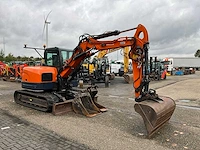 2012 doosan dx80r 2pc boom midigraafmachine met topcon x53i gps systeem - afbeelding 38 van  38