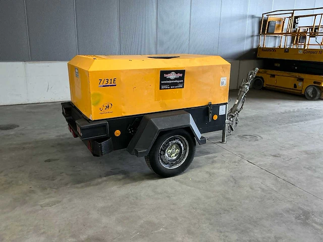 2012 doosan ingersoll rand 731e hogedrukcompressor - afbeelding 16 van  20