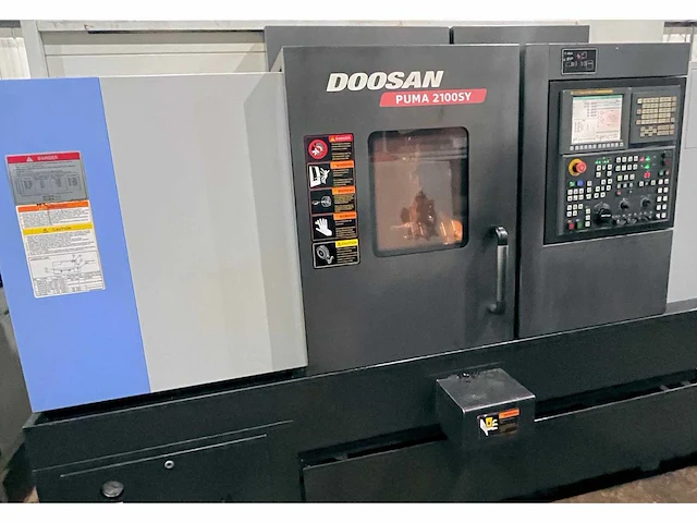 2012 doosan puma 2100sy cnc-draaibanken - afbeelding 1 van  29