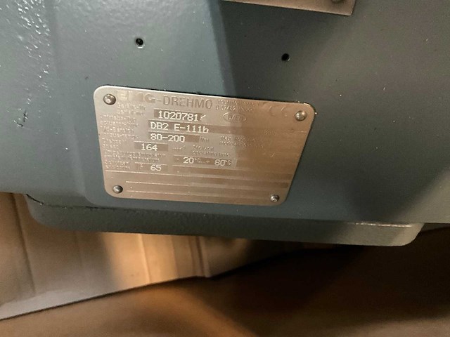 2012 emg-drehmo db2 e-111b elektrische afsluiter - afbeelding 5 van  6