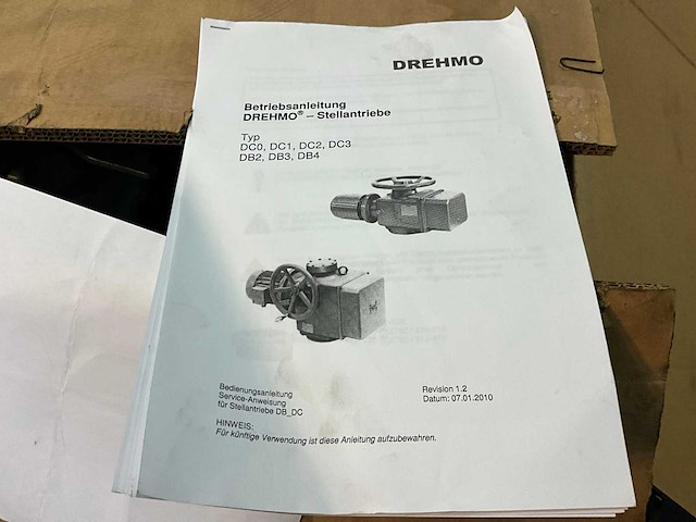 2012 emg-drehmo db2 e-111b elektrische afsluiter - afbeelding 6 van  6