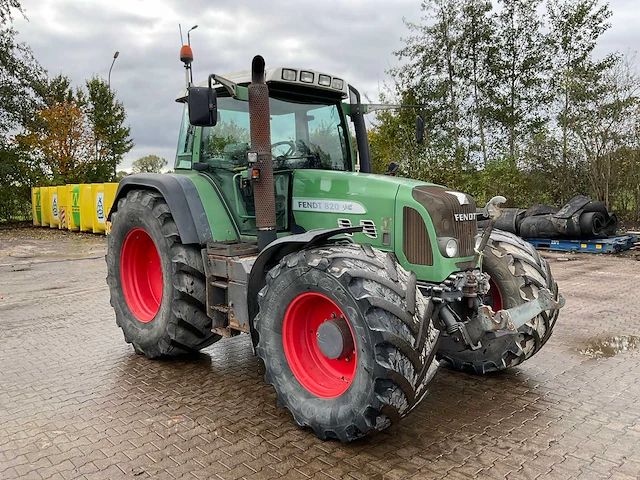2012 fendt 820 vario tms vierwielaangedreven landbouwtractor - afbeelding 29 van  33