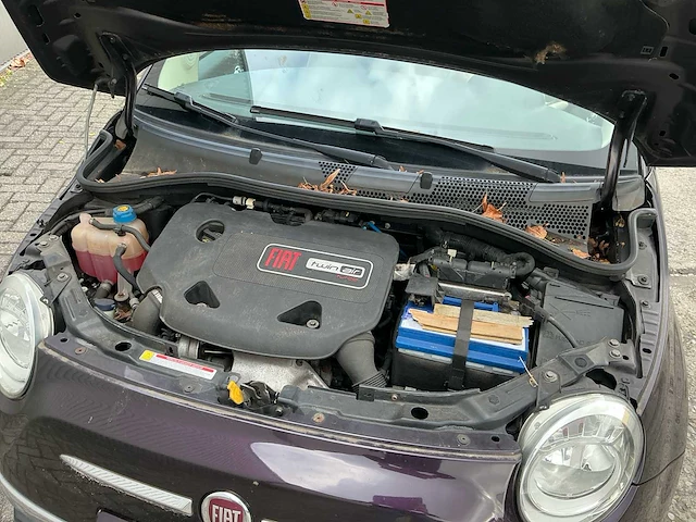 2012 fiat 500 0.9 twinair lounge - afbeelding 18 van  25