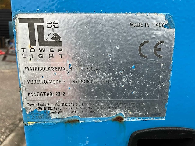 2012 generac light tower stationaire lichtmast - afbeelding 7 van  15