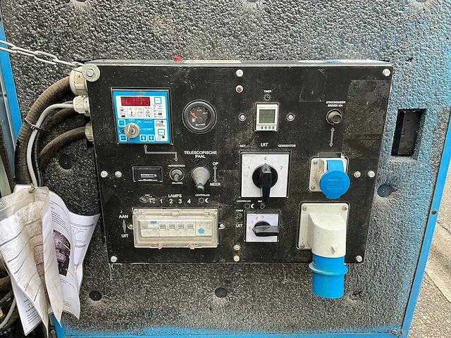 2012 generac light tower stationaire lichtmast - afbeelding 12 van  15