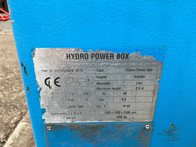 2012 generac light tower stationaire lichtmast - afbeelding 6 van  17