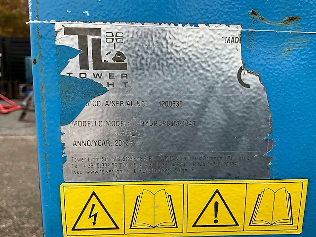 2012 generac light tower stationaire lichtmast - afbeelding 7 van  17