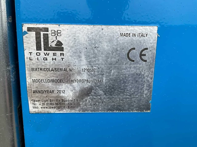 2012 generac light tower stationaire lichtmast - afbeelding 8 van  16