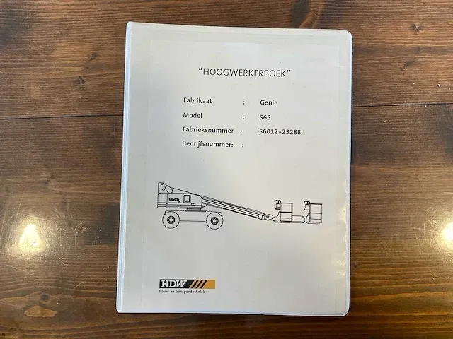 2012 genie s-65 hoogwerker - afbeelding 11 van  19