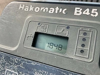 2012 hako hakomatic b45 cl schrob-zuigmachine - afbeelding 2 van  11