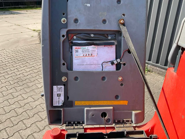 2012 hako scrubmaster b115r schrob-zuigmachine - afbeelding 2 van  15
