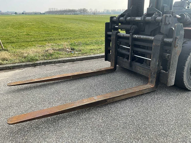 2012 hangcha cpcd100 10.000kg vorkheftruck lepelversteller - afbeelding 2 van  16