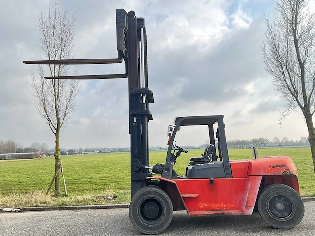 2012 hangcha cpcd100 10.000kg vorkheftruck lepelversteller - afbeelding 12 van  16