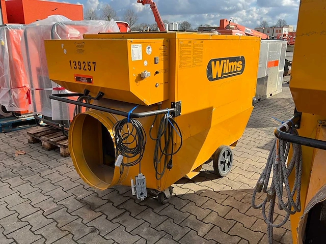 2012 hans wilms bv-385 industriële heater / event heater / hetelucht turbine - afbeelding 1 van  14