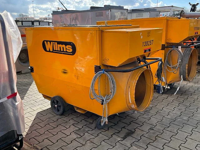 2012 hans wilms bv-385 industriële heater / event heater / hetelucht turbine - afbeelding 7 van  14