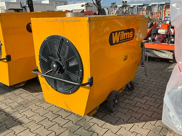 2012 hans wilms bv-385 industriële heater / event heater / hetelucht turbine - afbeelding 8 van  14