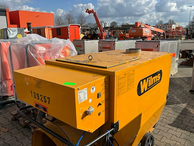 2012 hans wilms bv-385 industriële heater / event heater / hetelucht turbine - afbeelding 10 van  14