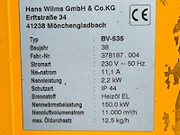 2012 hans wilms bv-535 industriële heater / event heater / hetelucht turbine - afbeelding 6 van  14