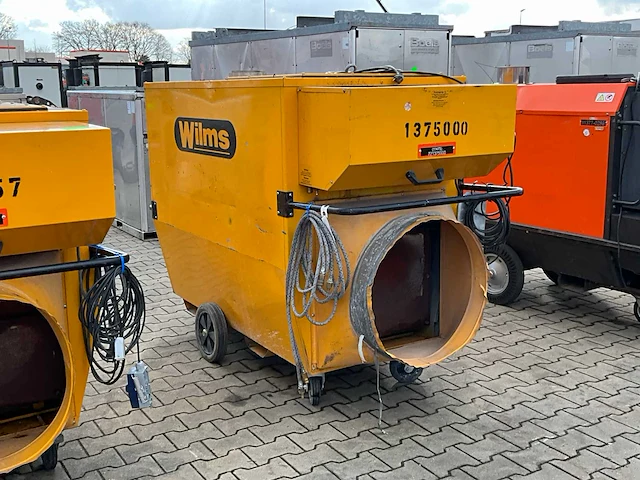 2012 hans wilms bv-535 industriële heater / event heater / hetelucht turbine - afbeelding 7 van  14