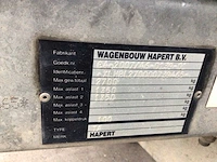 2012 hapert kieper ta 2700kg aanhangwagen - afbeelding 4 van  12