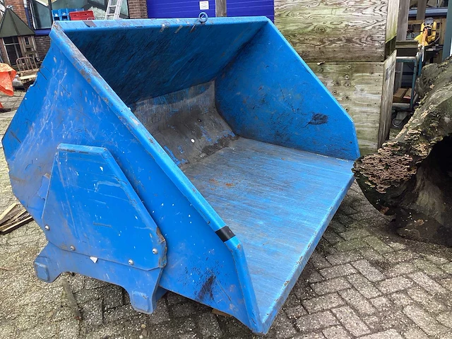 2012 hekamp kcm200-1520 afvalcontainer kiepbak - afbeelding 2 van  4