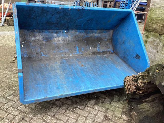 2012 hekamp kcm200-1520 afvalcontainer kiepbak - afbeelding 3 van  4