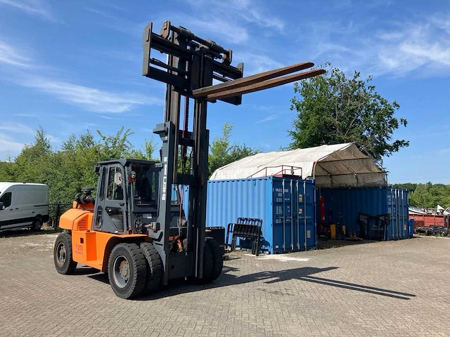 2012 heli cpcd100 vorkheftruck - afbeelding 1 van  8