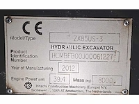 2012 hitatchi zx85us-3 rups graafmachine - afbeelding 48 van  48