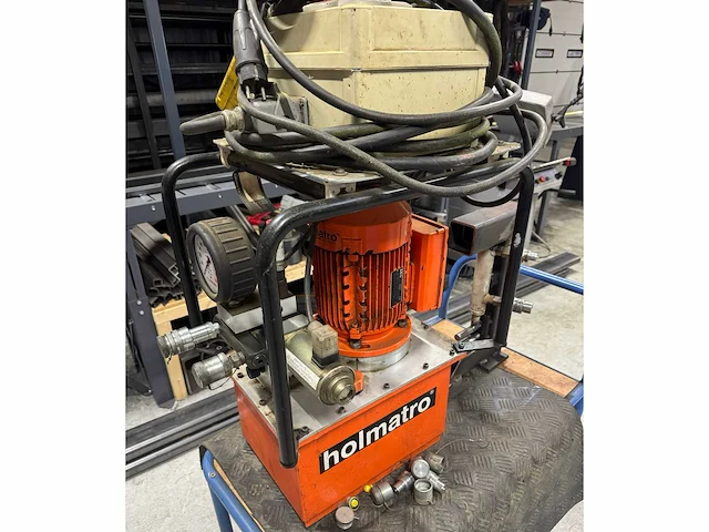 2012 holmatro 09w12d hydraulische pompunit - afbeelding 1 van  8