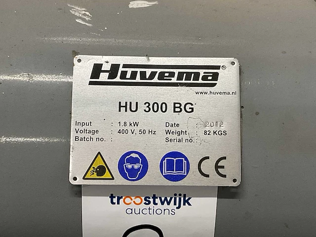 2012 huvema hu 300 bg werkbankslijpmachine - afbeelding 5 van  5
