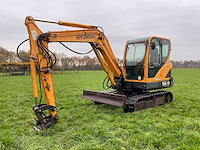 2012 hyundai robex 55-9 midigraafmachine - afbeelding 1 van  31