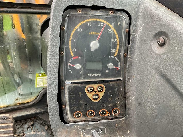 2012 hyundai robex 55-9 midigraafmachine - afbeelding 21 van  31