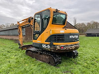 2012 hyundai robex 55-9 midigraafmachine - afbeelding 23 van  31