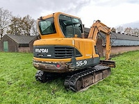2012 hyundai robex 55-9 midigraafmachine - afbeelding 27 van  31