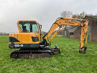2012 hyundai robex 55-9 midigraafmachine - afbeelding 28 van  31