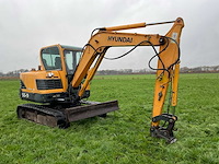 2012 hyundai robex 55-9 midigraafmachine - afbeelding 29 van  31